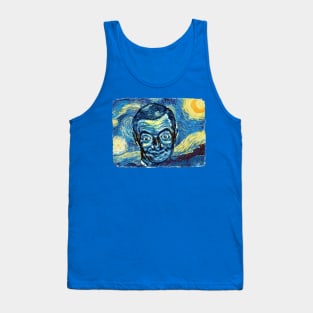 Mr. Bean Van Gogh Style Tank Top